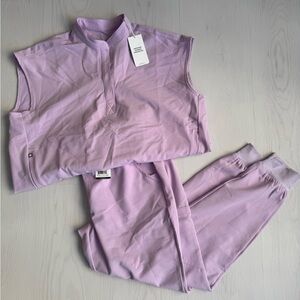 Figs Dusk Rafaela and Zamora Jogger Set